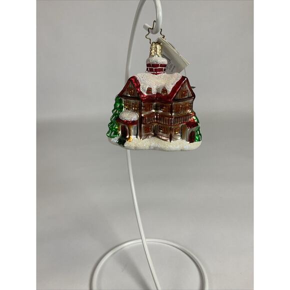 Christopher Radko "Tudor View Gem" Christmas Ornament - Picture 1 of 10